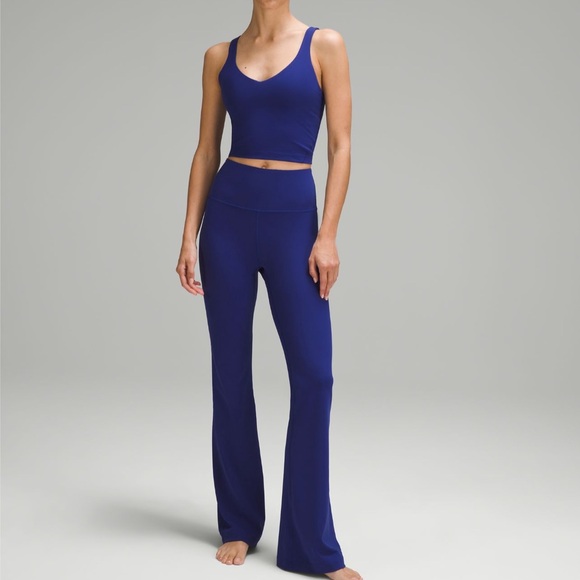 LULULEMON FLARE LEGGINGS Royal Blue - Picture 3 of 11
